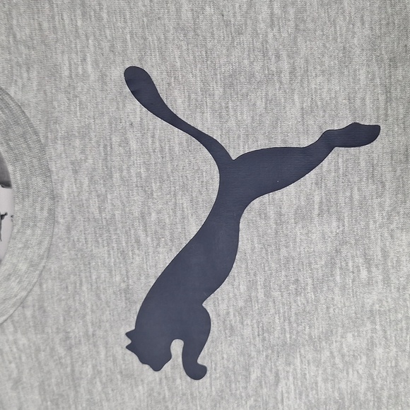 Boys Puma Tee And Shorts Set With Iconic Logo 2 Piece Set - Picture 3 of 11